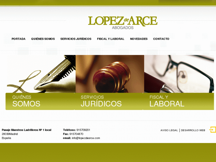 www.lopezdearce.com