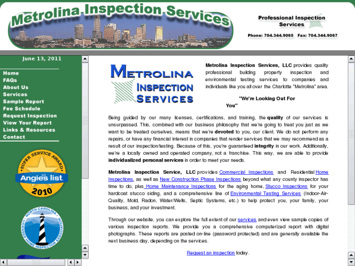 www.metrolina-inspection.com