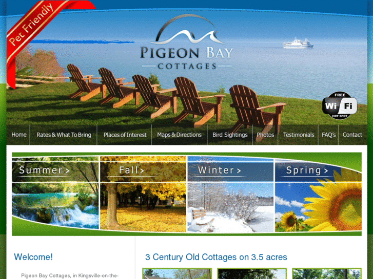 www.pigeonbaycottages.com