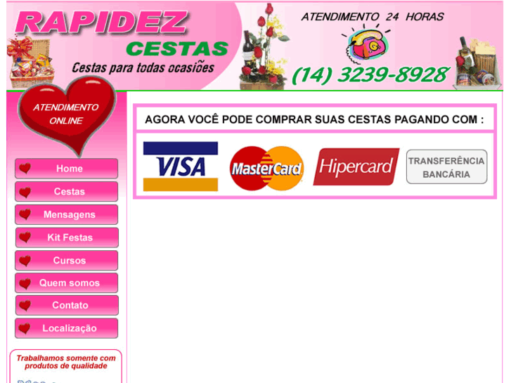 www.rapidezcestas.com