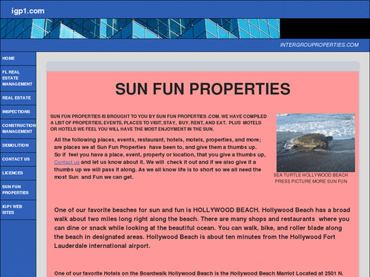 www.sunfunproperties.com