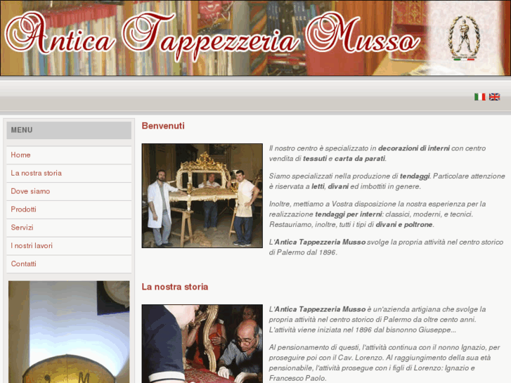 www.tappezzeriamusso.it