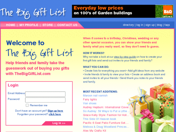 www.thebiggiftlist.co.uk