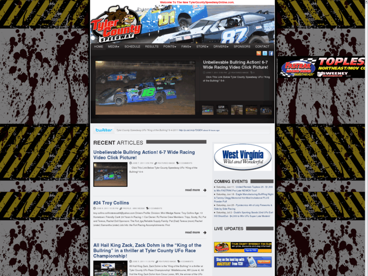 www.tylercountyspeedwayonline.com