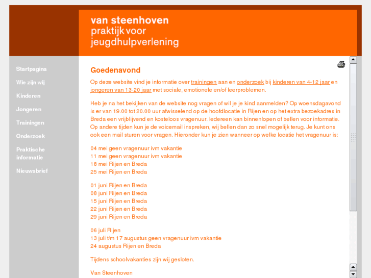 www.vansteenhoven.net