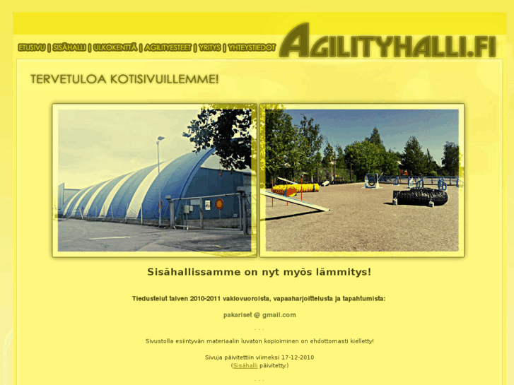 www.agilityhalli.fi