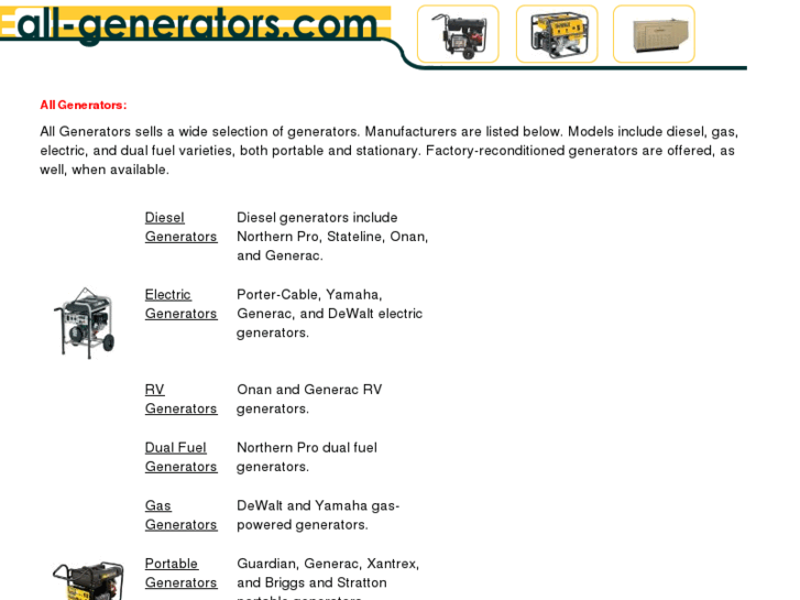 www.all-generators.com