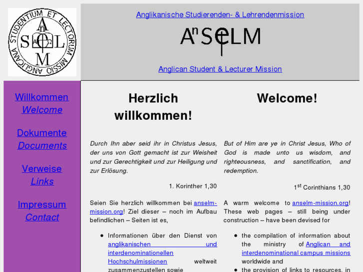 www.anselm-mission.org