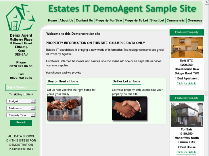 www.demoagent.co.uk