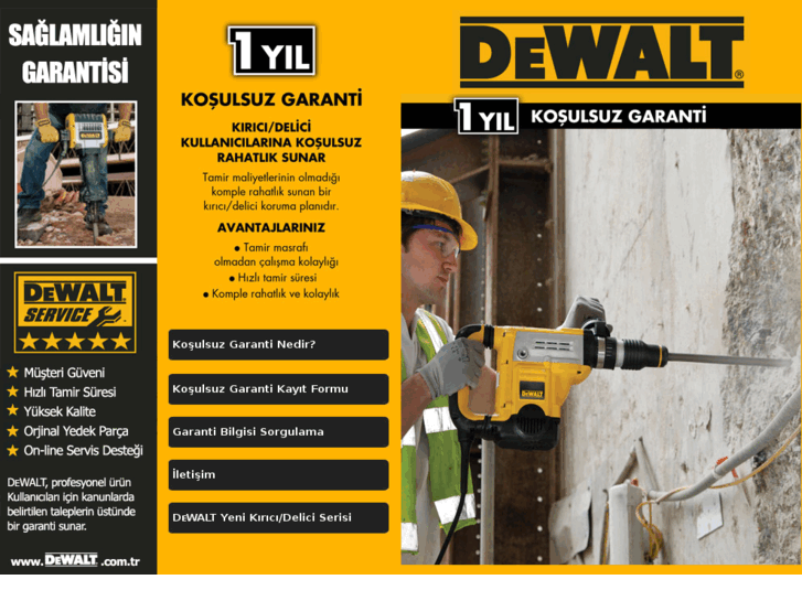 www.dewaltkosulsuzgaranti.com