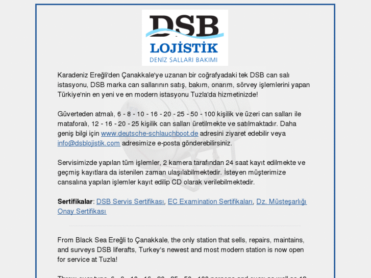 www.dsblojistik.com