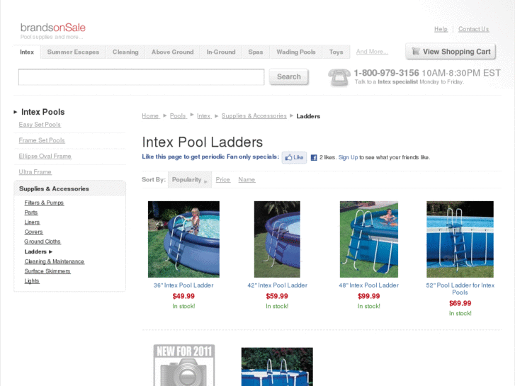 www.intexpoolladder.com