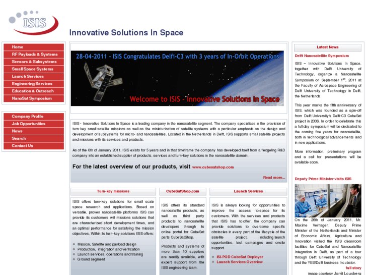 www.isispace.nl