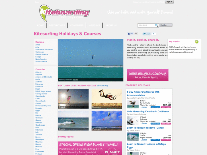 www.kiteboardingholidays.com