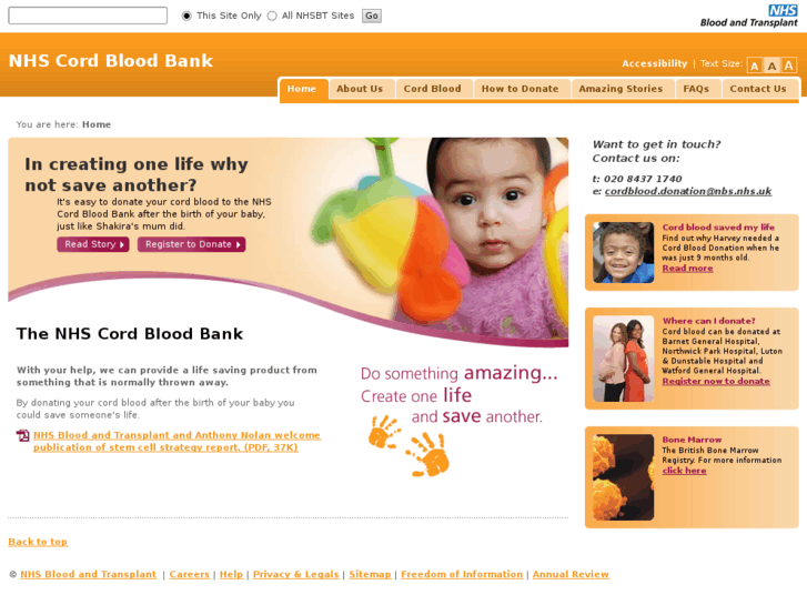 www.londoncordbloodbank.com