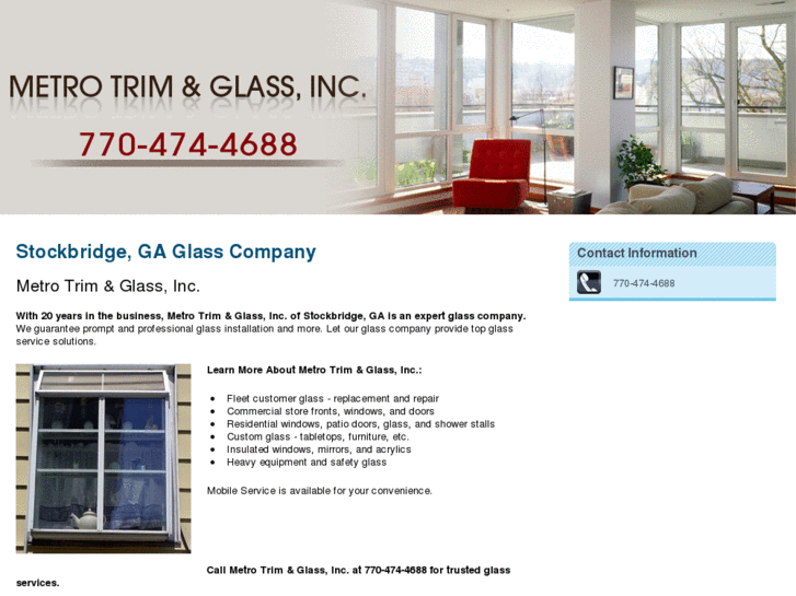 www.metrotrimandglass.com