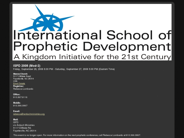 www.propheticdevelopment.org