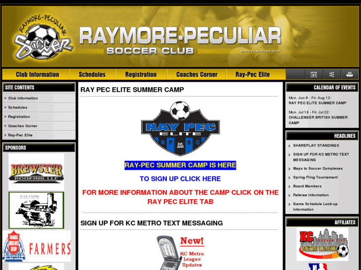 www.raypecsoccer.com