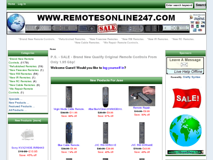 www.remotesonline247.com