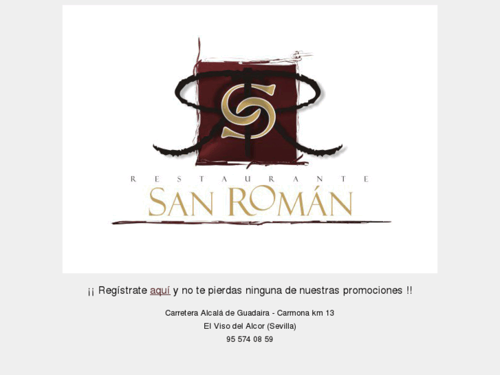 www.restaurantesanroman.com