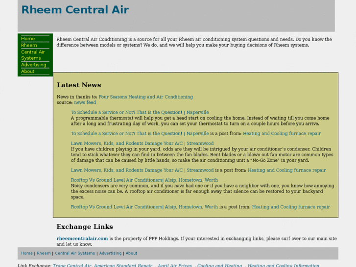 www.rheemcentralair.com