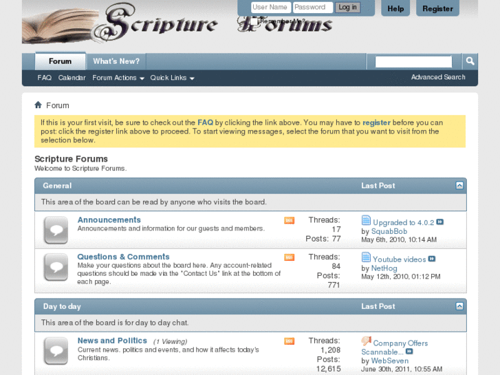 www.scriptureforums.org