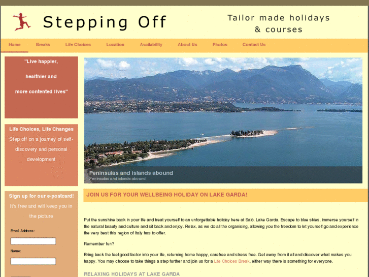 www.steppingoff.com