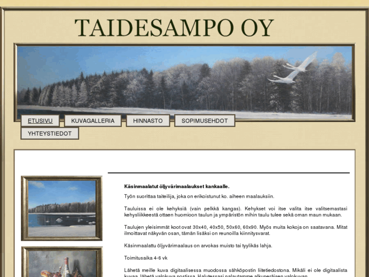 www.taidesampo.fi