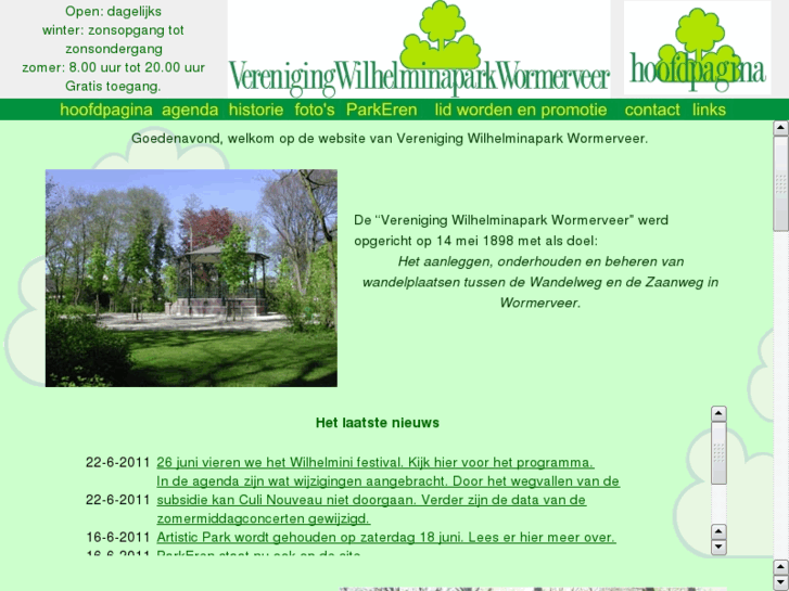 www.wilhelminaparkwormerveer.nl