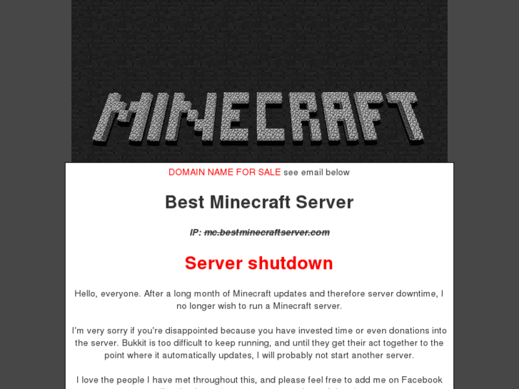 www.bestminecraftserver.com