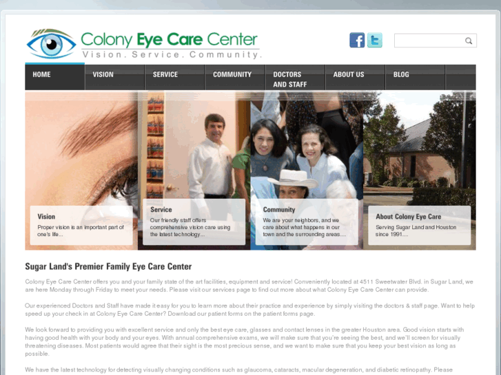 www.colonyeyecare.com