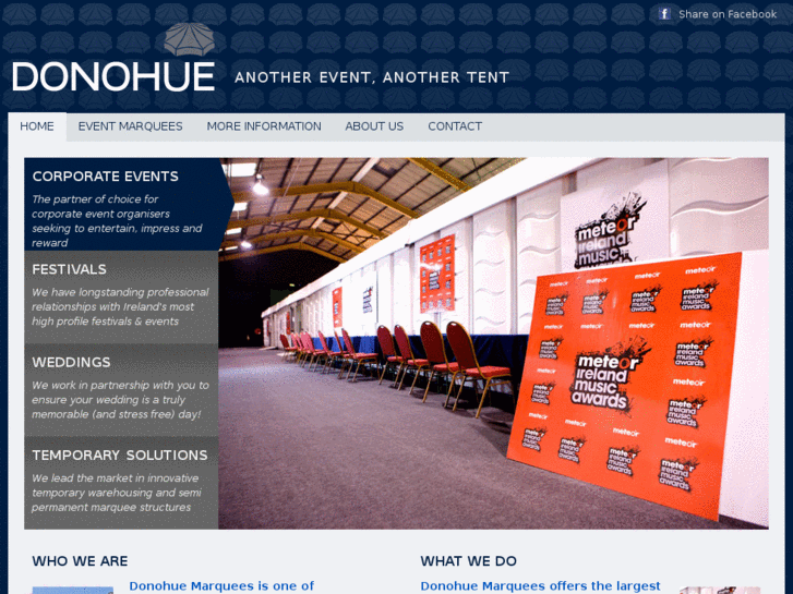 www.donohuemarquees.com