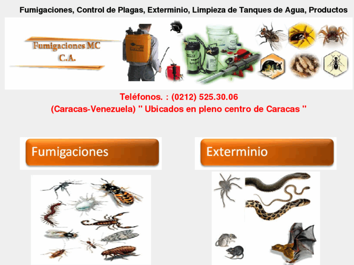 www.fumigacionesmc.com.ve