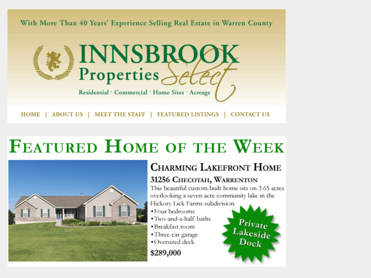 www.innsbrookpropertiesselect.com