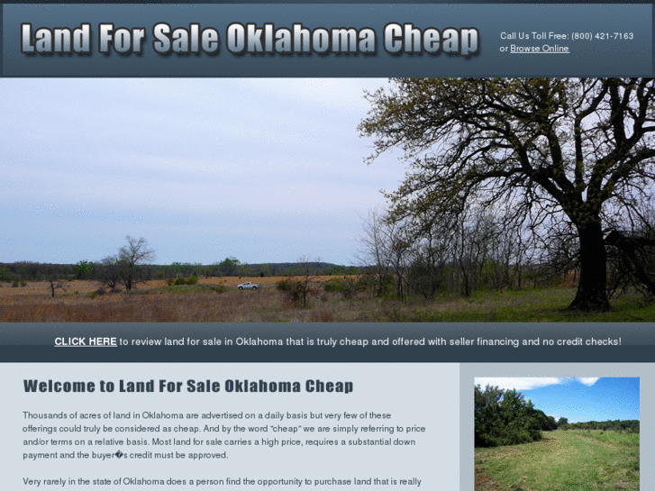 www.landforsaleoklahomacheap.com