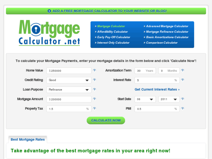 www.mortgagecalculator.net