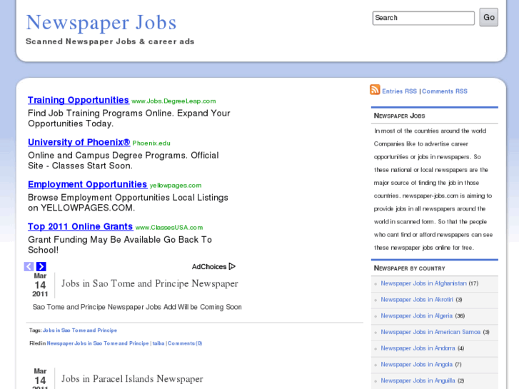 www.newspaper-jobs.com