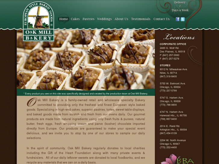 www.oakmillbakery.com