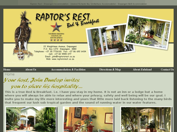 www.raptorsrest.co.za