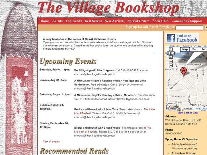 www.thevillagebookshop.com