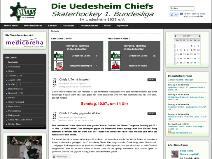 www.uedesheim-chiefs.info