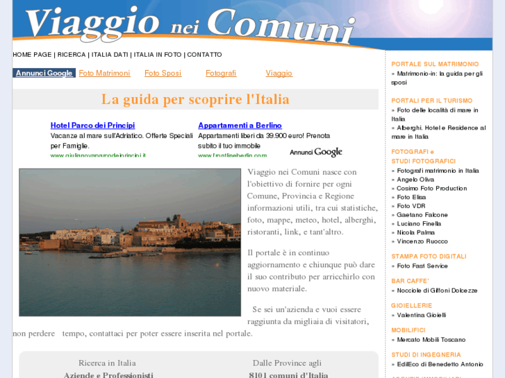 www.viaggioneicomuni.com