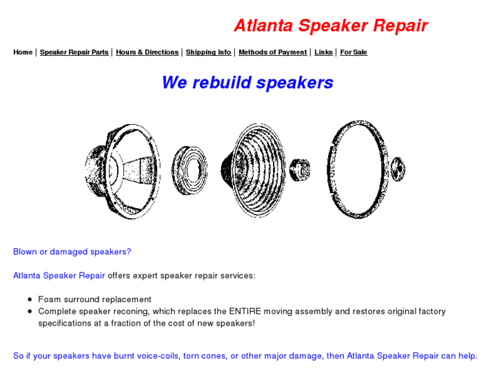 www.atlantaspeakerrepair.com