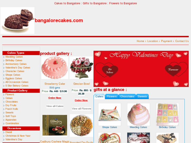 www.bangalorecakes.com