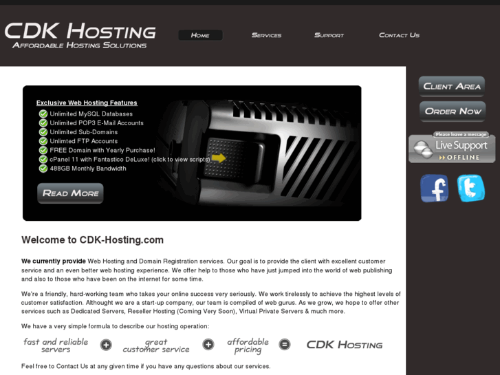 www.cdk-hosting.com