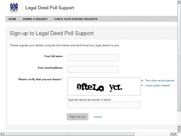 www.deedpollsupport.com