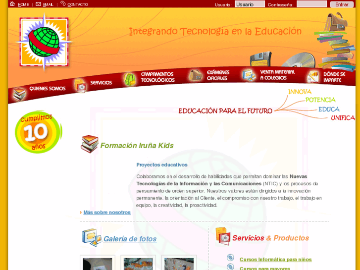 www.formacionirunakids.es