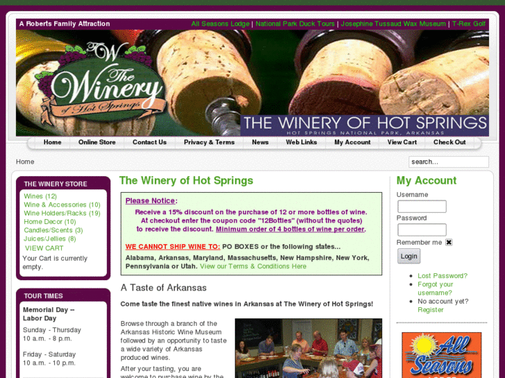 www.hotspringswinery.com