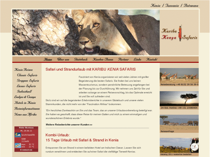 www.karibu-kenia-safaris.com