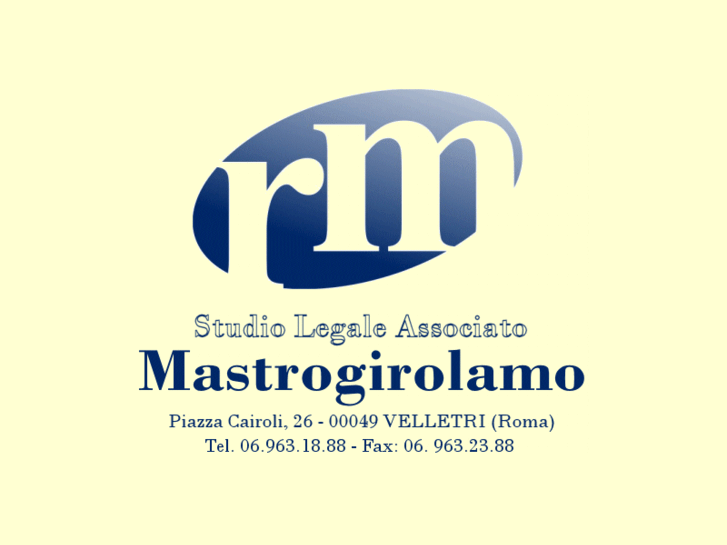 www.mastrogirolamo.com